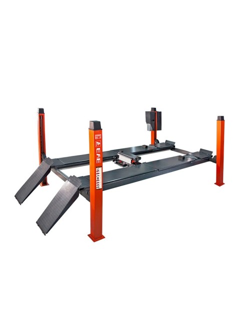 Vierpalenbrug 5T, Rijbanen Voor Wieluitlijning Van 5M70 (Zonder Draaiplateaus)